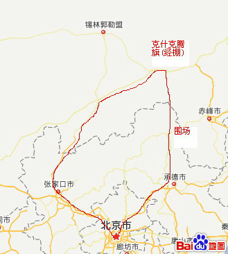 岸);达里诺尔宾馆(湖北岸门票大门旁)     好地方:1,303国道