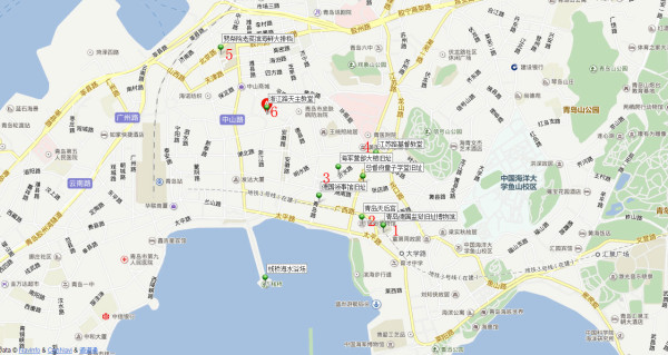 旅游攻略 > 山东省旅游 > 青岛旅游攻略 > 2012国庆节青岛游---青岛市内游(10月2日一日游)(青岛德国监狱旧址博物馆,天后宫民俗博物馆,各种旧址,江苏路基督教堂,浙江路天主教堂)